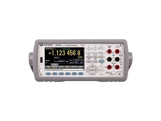 يستخدم متعدد المتر Agilent 34470 أ